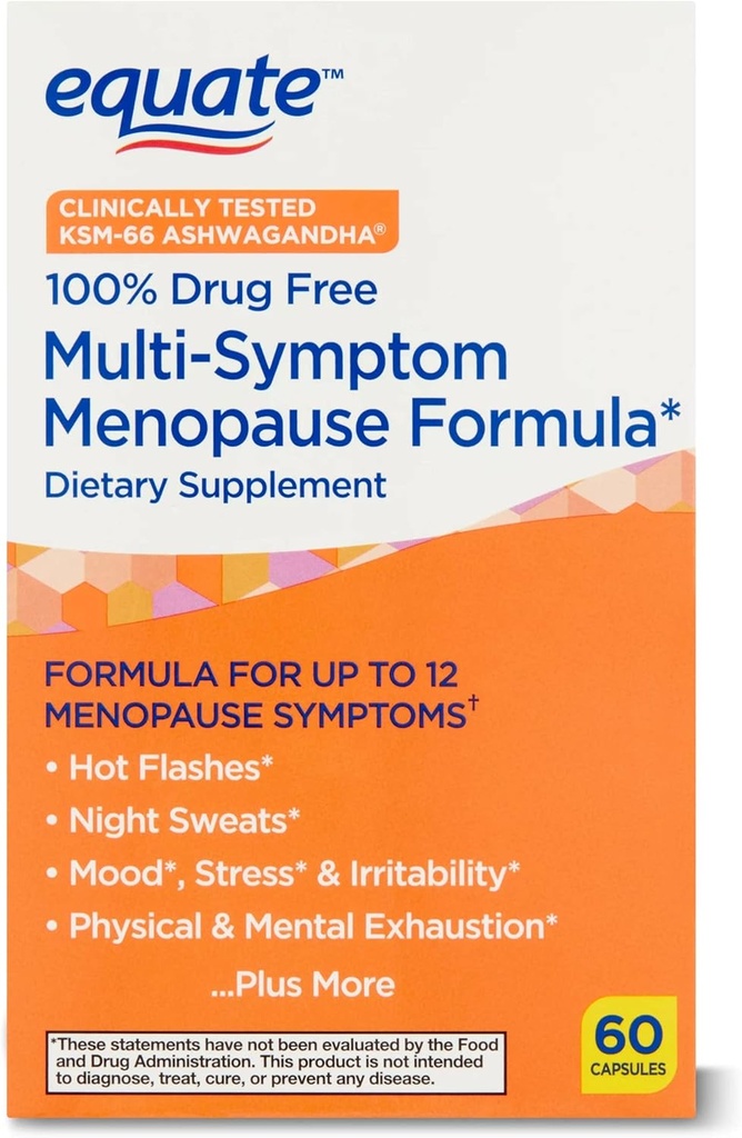 jogi Multi-Symptom Menopause Formula Supplement,Joint Aches* 60 Cuenta