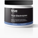True Electrolyte Hydration Supplement Drink Mix (Limeade) | Supports Healthy Mineral Balance w/Zinc, Potassium, Magnesium, Sodium, Aquamin® 72 Trace Sea Minerals | 5 Cal. 0g Sugar. 45 Servings.