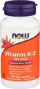 AHORA Suplementos de alimentos, vitamina K-2 100 mcg, Menaquinone-4 (MK-4), soporta la salud ósea*, 100 cápsulas de verduras