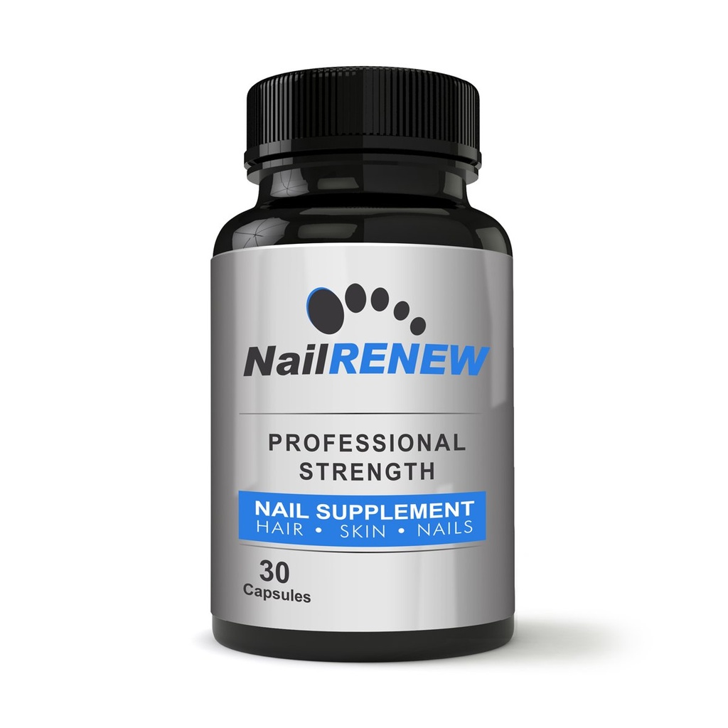 NailRENEW Daily Nail Supplement - Professional Strength Biotin/Vitamin Blend, 30 cápsulas