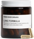 Alimentos sobre las drogas Fórmula pulmonar – Detox herbal con Mullein orgánica, tomillo, regaliz " Astragalus – Suplemento natural para soporte pulmonar, estimulación de la claridad " equilibrio mucoso – cápsulas de base vegetal
