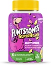 Flintstones Vitaminas SuperBeans,Kids Multivitamínicos con Apoyo Inmunitario con Vitaminas A,D,Iodine habitZinc para apoyar el crecimiento saludable,Fruit Flavored,Vegetarian,Jelly Bean Chews,90 Conde(El pago puede variar)
