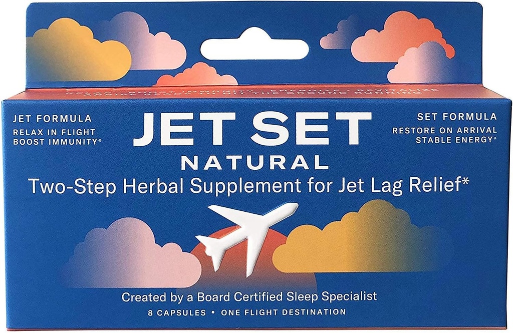 Silencio Jet Lag Remedy for Travel ← Sleep Specialist Created ⋅ Two Step Jet Lag Relief Silencio Relájate en Vuelo, Energize on Arrival Silencio Travel Must Have  durable Vuelo &amp; Travel Essential