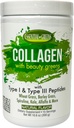 Verdes esenciales, Collagen con Verdes de Belleza Orgánica con Peptidos Tipo I. Sabores Naturales. Suplemento dietético. Wheat Grass, Barley, Spiraling, Kale, Alfalfa > 10.6 oz