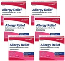 Líder antihistamínico Alivio de la Alergia Diphenhydramine HCl, 25 mg Mini Tabletas, 24 Conde Pack de 6