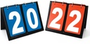 Portable Table Top Scoreboard Flipper, Multi Sports Score Flip Scoreboard Keeper