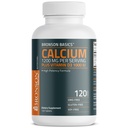 Bronson Calcium 1200mg Per Serving Plus Vitamin D3 1000 IU High Potency Formula, Non-GMO, 120 Tablets