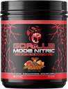 Gorilla Mind - Gorilla Mode Nitric Upgraded Stimulant Free Pre-Workout – Best Tasting and Most Effective Stimulant Free Pre-Workout/Massive Pumps · Vasodilation · Power / 768 Grams (Volcano Burst)