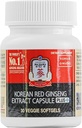 JungKwanJang Korean Red Ginseng Extract Capsules Plus Ø All-in-1 Focus Pills for Men &amp; Women ← Natural Energy Supplements, Circulation, Immune Support ← 30 Capsules