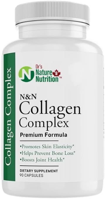 Nature & Nutrition COLLAGEN COMPLEX FORMULA, 90 Cuenta (Pack of 1)