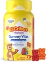 L’il Critters Gummy Vites Daily Gummy Multivitamin for Kids, Vitamin C, D3 for Immune Support Cherry, Strawberry, Orange, Pineapple and Blueberry Flavors, 70 Condes Gummies