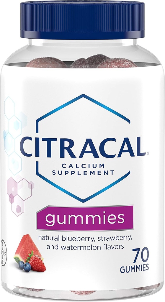 Citracal Calcio Suplemento Gummies 70 ea (Pack of 5)