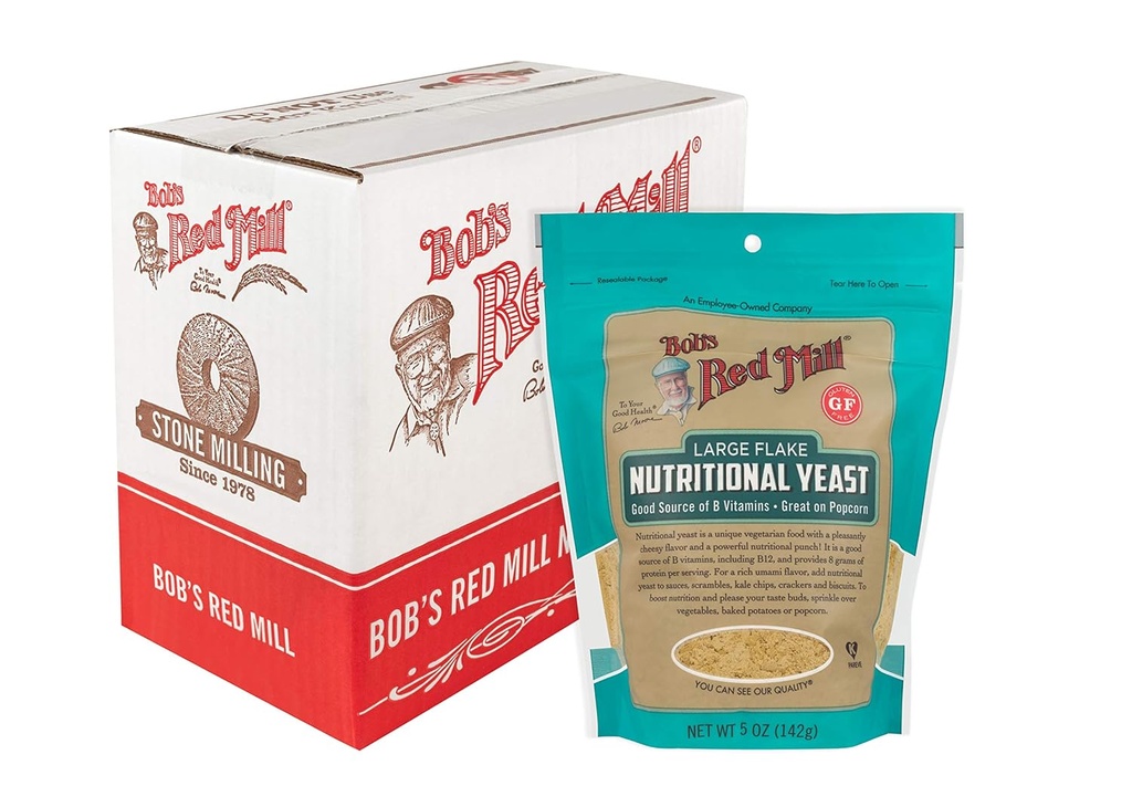 Bob's Red Mill Gluten Free Big Flake Nutritional Yeast, 30 Oz