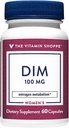 La Vitamina Shoppe DIM 100MG con Bioperina Black Pepper Extract, apoya el metabolismo estrógeno para la salud de las mujeres (60 cápsulas)