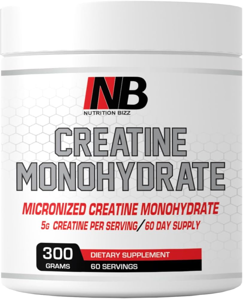 Micronized Cretina Monohydrate Powder 300 Grams Desenflavorado 60 días Suministro 5 Grams Creatiner Por Serving