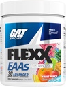 GAT SPORT Flexx EAAs + Hidración, Aminoácidos Esenciales avanzados, 30 Servimientos (Fruit Punch)