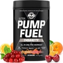 PMD Sports Pump Fuel Ultra Insanity - Premium Pre Workout Powder &amp; Muscle Pump, Greater Focus, Endurance & Recovery, Premium Creatine, Arginine & Beta Alanine - Miami Sunrise (30 Servings)