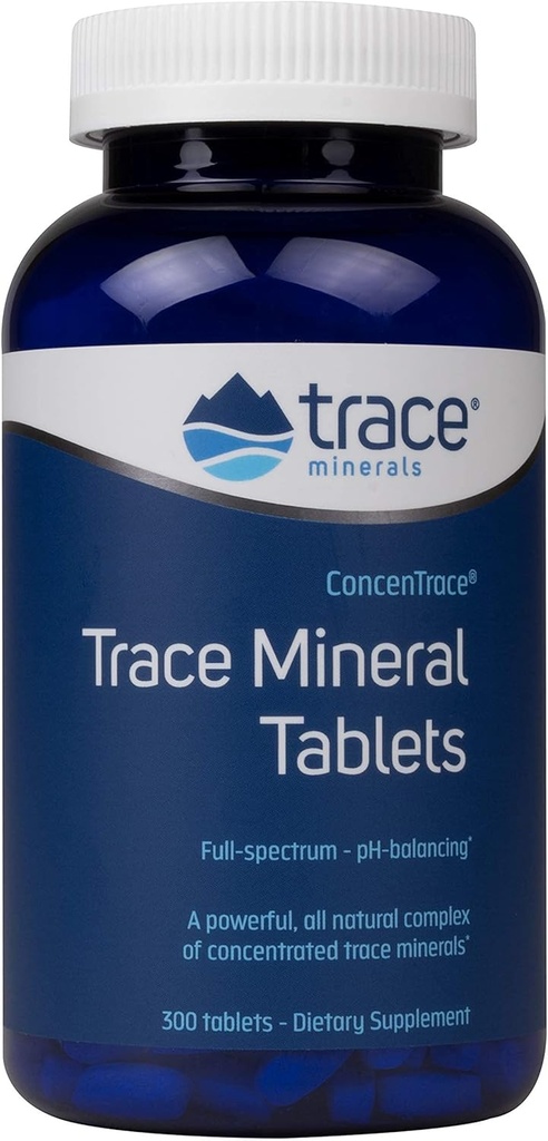 Trace Minerals Research Trace Mineral Tablets - 300 Tablets