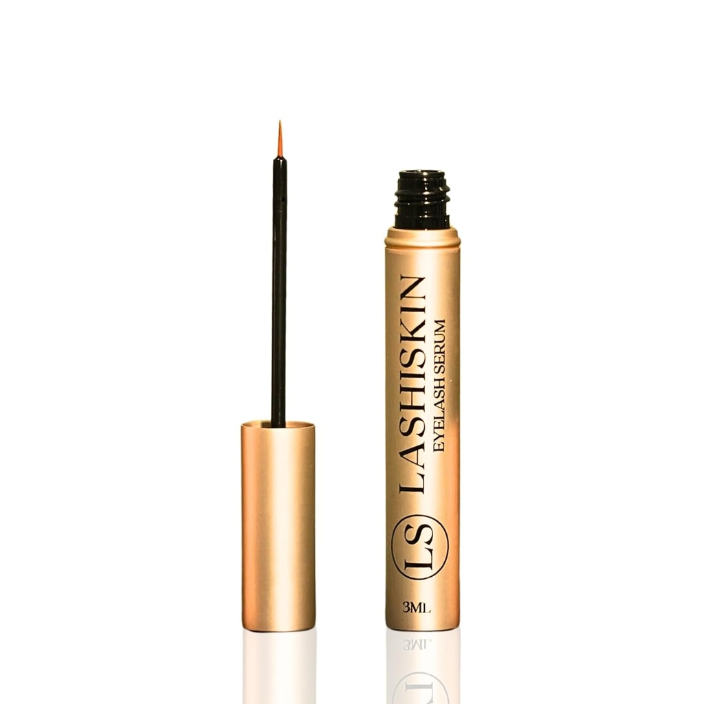Crecimiento de cenizas Premium Súper TENIDO Powerful Eyelash Mejorando la Fórmula para pestañas más fuertes, más largas, más completas TENIDO Crecimiento rápido de pestañas, Acondicionamiento del suero de pestañas para pestañas más sanas - 3ml