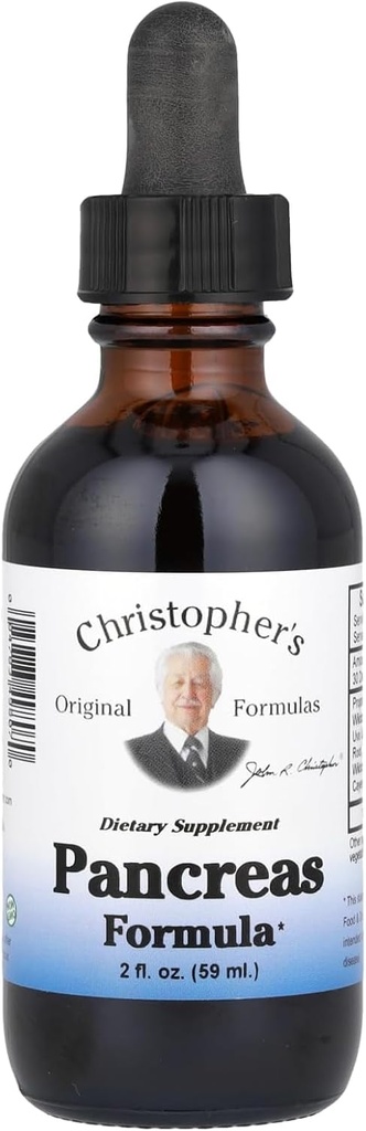 Las Fórmulas Originales de Christopher Pancreas Extract, 2 fl oz (59 ml)