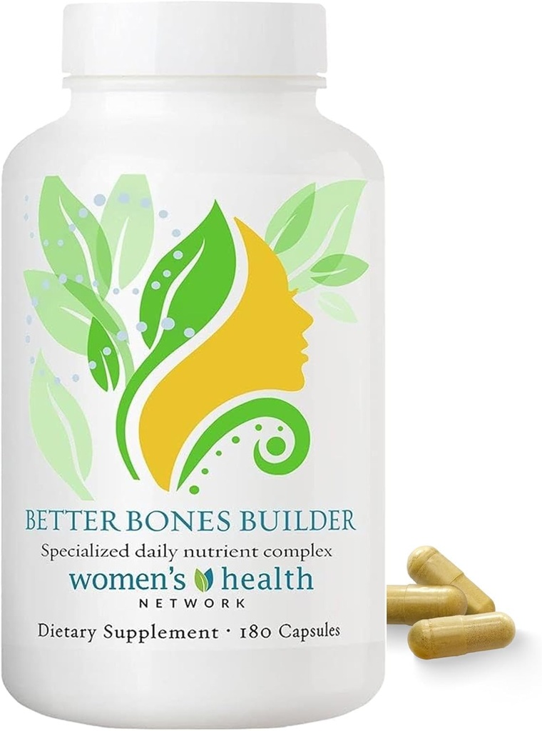 Mejor constructor de huesos - 32-in-1 Suplementos de calcio para mujeres, 300 mg de calcio con vitamina A, C, D3, K y 300 mg de Magnesio, Zinc Selenium " Trace Minerals for Bone Strength - 180 Conde (30 días de suministro)