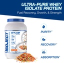 Evogen Isoject - Whey Protein Isolate ← Ultra-Pure Whey Protein Powder with Ignitor Enzymes, BCAAs, and EAAs ← Enhanced Absorption " Recovery TEN Fruity Cereal TEN 26 Servings