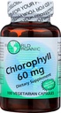 Clorofila ORGANIC 100 mg 60 cápsulas, 0,02 libras