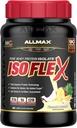 ALLMAX Nutrition ISOFLEX Whey Protein Isolate, Pineapple Coconut - 2 lb - 27 Gramos de Protein Por Scoop - Zero Fat & Sugar - 99% Lactose Gratis - Gluten Free &amp; Soy Gratis - Aproximadamente 30 Servimientos