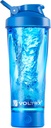 VOLTRX Premium Electric Protein Shaker Bottle, Made with Tritan - BPA Gratis - 24 oz Vortex Portable Mixer Cup / USB C Recargable Shaker Cups for Protein Shakes
