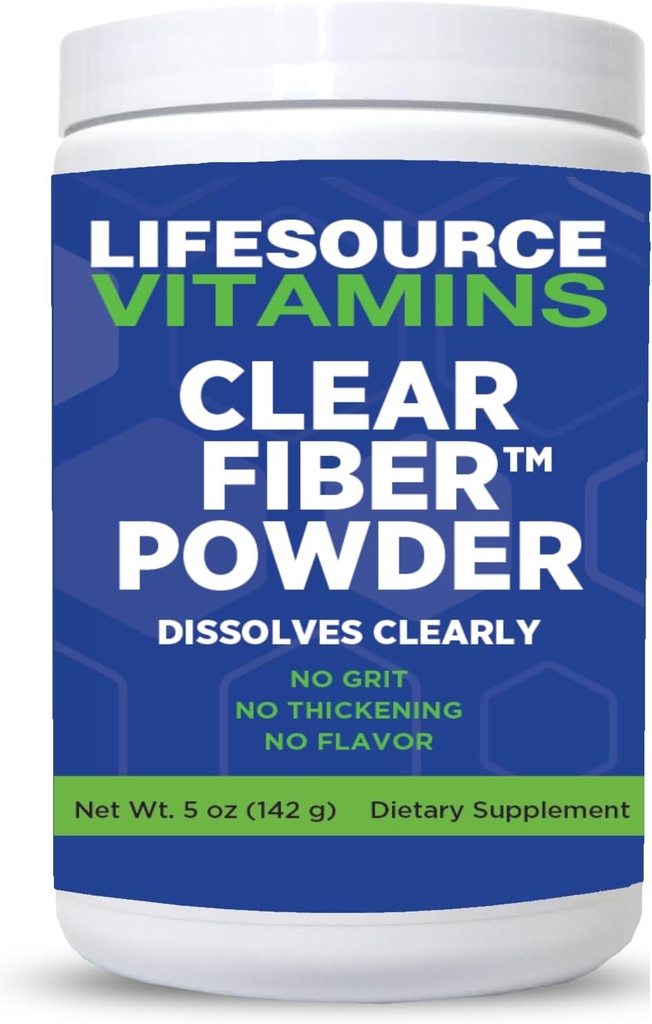 LifeSource Vitamins Clear Fiber- SunFiber- 5oz - 35 Serviciones