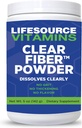 LifeSource Vitamins Clear Fiber- SunFiber- 5oz - 35 Servings