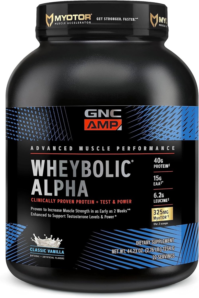 GNC AMP Wheybolic Alpha - Classic Vanilla (22 Servimientos)