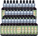 Nirgundi (Vitex Negundo) Dried Leaf Alcohol-Free Liquid Extract (Brand Name: HerbalTerra, Proudly Made in USA) 30x2 oz