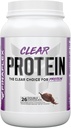 FINAFLEX Clear Protein, Double Chocolate - 2 lb - Promueve el rendimiento muscular &amp; Crecimiento - Milkshake-Like Taste - Low Carb, Low Fat & Gluten Gratis - 27 Servings