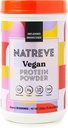 Natreve Vegan Protein Powder - 25g Plant Based Protein Powder with Probiotics and Amino Acids - Gluten Free &amp; Unflavored, 20 Servings