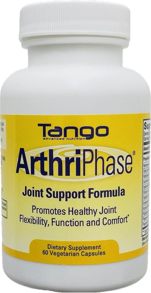 Tango ArthriPhase Natural Joint Support Fórmula (60 cápsulas vegetarianas)