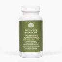 Complejo de Mushroom de inmunidad - Reishi, Lion’s Mane, Chaga, Cordyceps, Turquía Tail, Shitaaake - Immune System Support, Inflammatory Response, Digestion, Brain Support (60 Conde)
