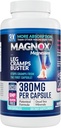 MAGNOX® Leg Cramps Buster  380mg Magnesium for Leg Cramps at Night TEN Magnesium Supplement for Muscle Spasms ANTE 3X Más Absorption  durable Dead Sea Minerals TENIDO Sleep &amp; Muscle ← 120 Caps