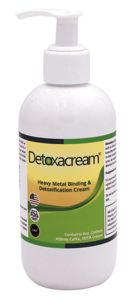 Crema de desintoxicación de metal pesado EDTA