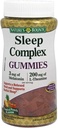 Complejo de sueño recompensado de la naturaleza Gummies 60ct, 3 miligramos Melatonina, 200 miligramos L-Theanine Gummies (2 Pack)