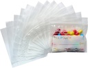 Serfeymi Pill Bags for Travel Pill Pouch Organizer Pack of 540 BPA Free 3 x 2.75 inch Reusable Pill Pouches for Medicine with Write on Label & Zipper Seal Waterproof AM PM Pill Baggies for Supplements