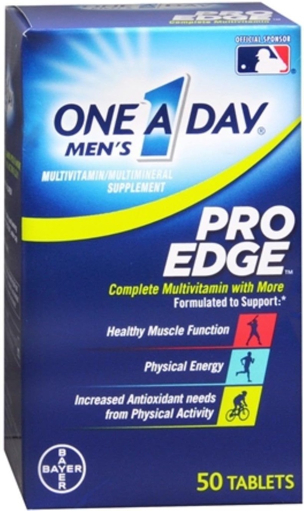 Multivitamina Pro Pro de Hombres de un día, 50-Tablet Bottle