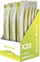 Mitra9 Kava Powder RelaxPak - Lemonade Kava Extract Powder Packets ← Mood Enhancer Silencio basado en plantas promueve la calma natural y la claridad ← Easy Open Single-Serving Stick (20)
