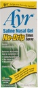 Ayr Saline Nasal Gel Sinus Spray sin goteo con calma Aloe Vera, 0.75 Fl Oz Spray Botella, (Pack of 1)