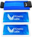 Reutilizable Ice Pack Wrap por Laboratorios Kinetic - Gel Ice Pack Wrap - Ice Packs for Injuries Reusable (Large with Extra Gel Pack)