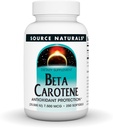 Fuente Natural Beta Caroteno 25000 iu Protección Antioxidante - Converso por Cuerpo a Vitamina A - 250 Softgels