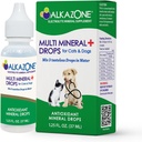 Alkazone Alkaline Multi Mineral Drops for Cats and Dogs - Los animales son naturalmente diseñados para ser Más Alkaline Than Acidic. Sus cuerpos pueden beneficiarse del uso de agua alcalino para mascotas con minerales