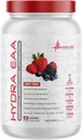 Nutrición metabólica Hydra EAA, 1000g de ácidos esenciales + hidratación, EAAs, BCAAs, Glutamina, Electorlytes, Agua de coco " Glicerol, Sabores Increíbles (Fruit Punch, 1000g)