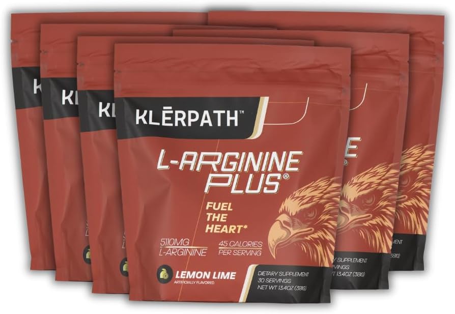 Limo de limón 6 Pack - Presión de sangre, Fórmula de colesterol, Suplemento de salud cardíaca, 13.4 OZ (380g)