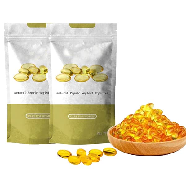 AnnieCare Instant Anti-Itch Detox SLI-mming Products, Annie Care Capsulas, Firming Repair & Pink y Tender Natural Capsules, Manténgase limpio " Fresh(2 Bolsas de cada 7pcs)